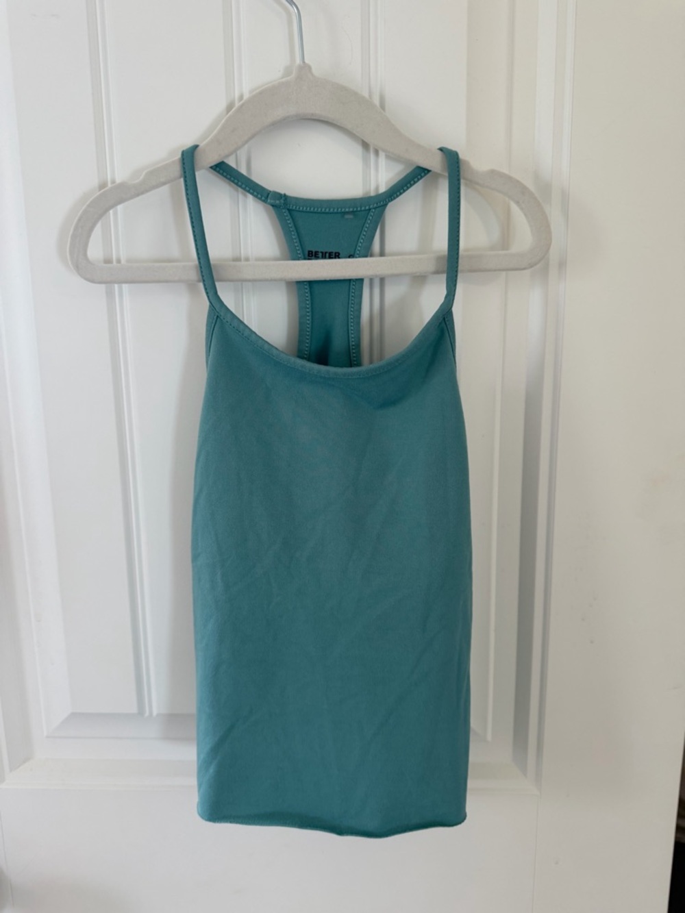 BETTER BODIES Teal Racerback Tank